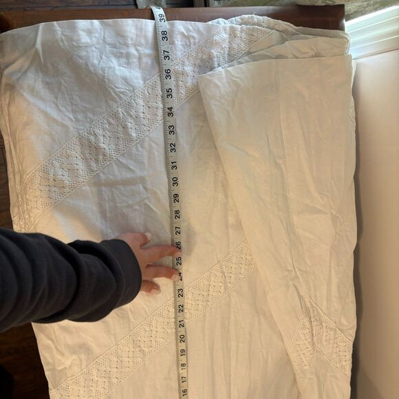 Saint Tropez West size 10 100% Linen Flowy Boho Neutral Maxi Skirt - Picture 7 of 9